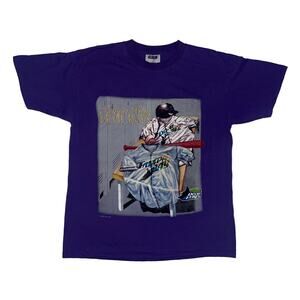 Vintage 90s Nutmeg Tampa Bay Devil Rays MLB Baseball Team CSA Graphic T-shirt